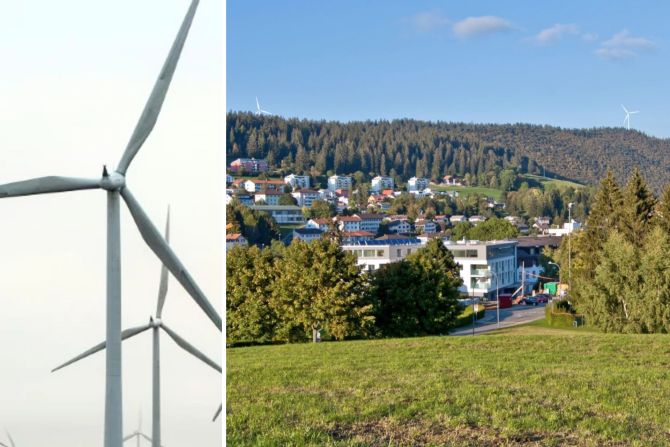 Windpark Tramelan Baustopp