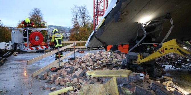 Baar Arbeitsunfall