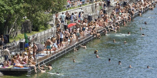 Zürich Badi Oberer Letten