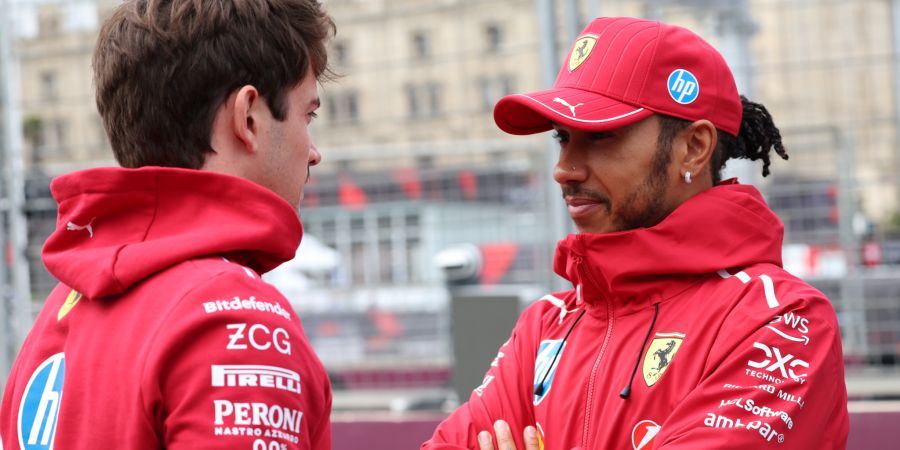 Lewis Hamilton Ferrari Aserbaidschan