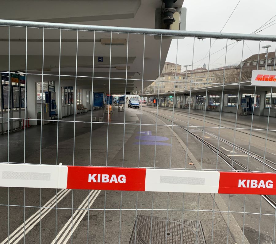 Die Tramhaltestelle «Bahnhofquai» fällt wegen Bauarbeiten ein Jahr aus.
