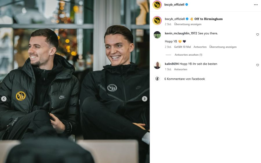 Auch Offensivspieler Darian Males und Goalie Marvin Keller strahlen um die Wette.