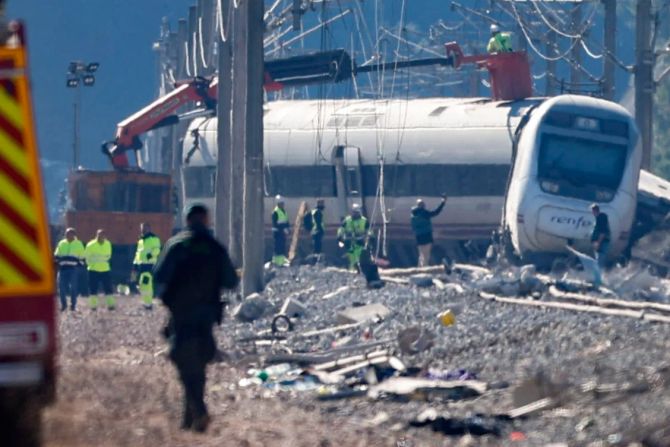 Zugunglück in Spanien