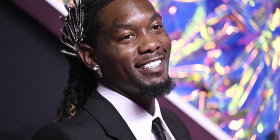 ARCHIV - Rapper Offset bei den MTV Video Music Awards im Jahr 2023. Foto: Evan Agostini/Invision/AP/dpa/Archivbild