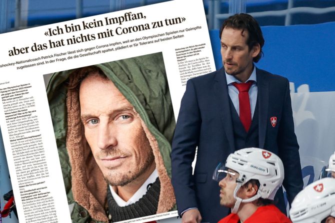 Patrick Fischer Corona Fälschung