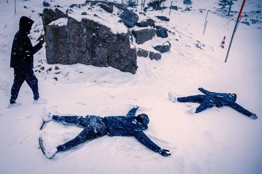 Der FCZ auf der Schwägalp.