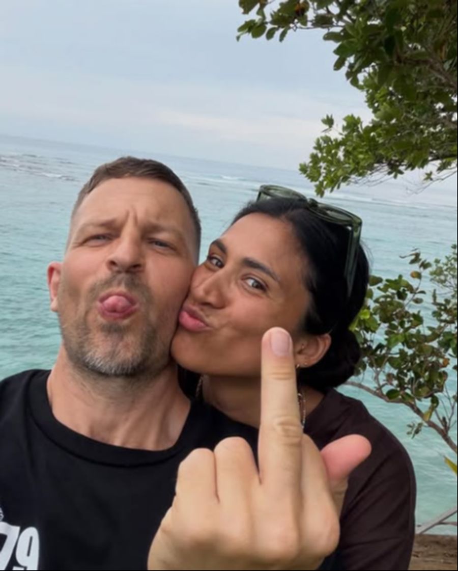 Stress und seine Freundin kriegen Komplimente.