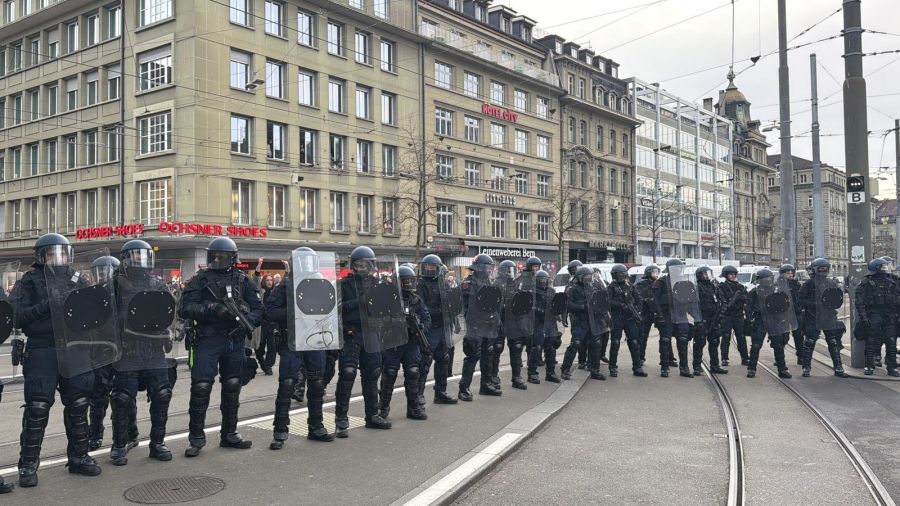 Dieser wurde vollständig abgeriegelt.