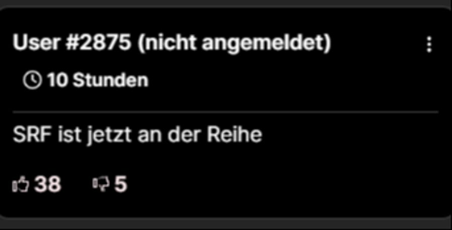 Muss jetzt SRF reagieren auf die alten Facebook-Posts?