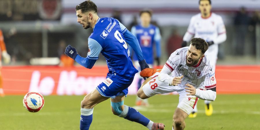 Grbic FC Luzern Sion