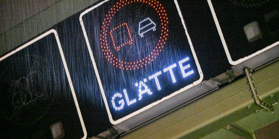 Glätte Wetter