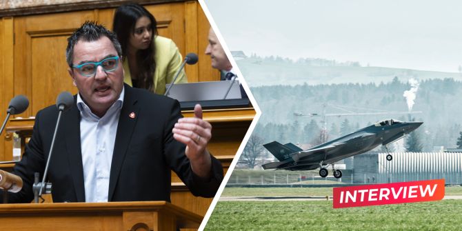 Thomas Knutti F-35 Meiringen