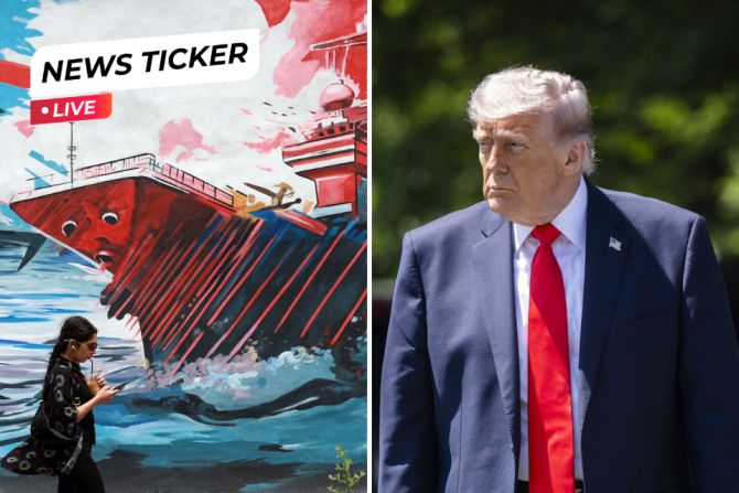 USA Iran Ticker