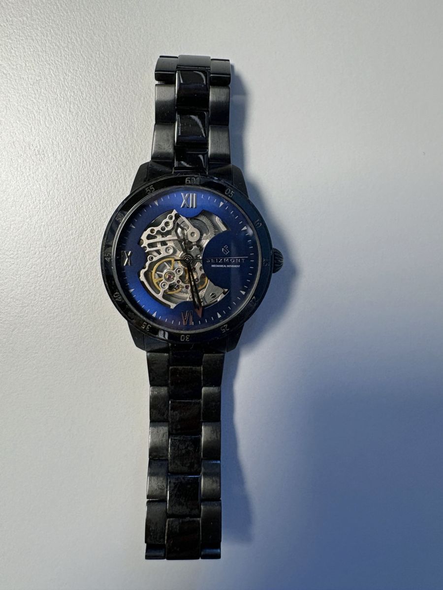 Die Vorderseite der Uhr, die in der Luther gefunden wurde.