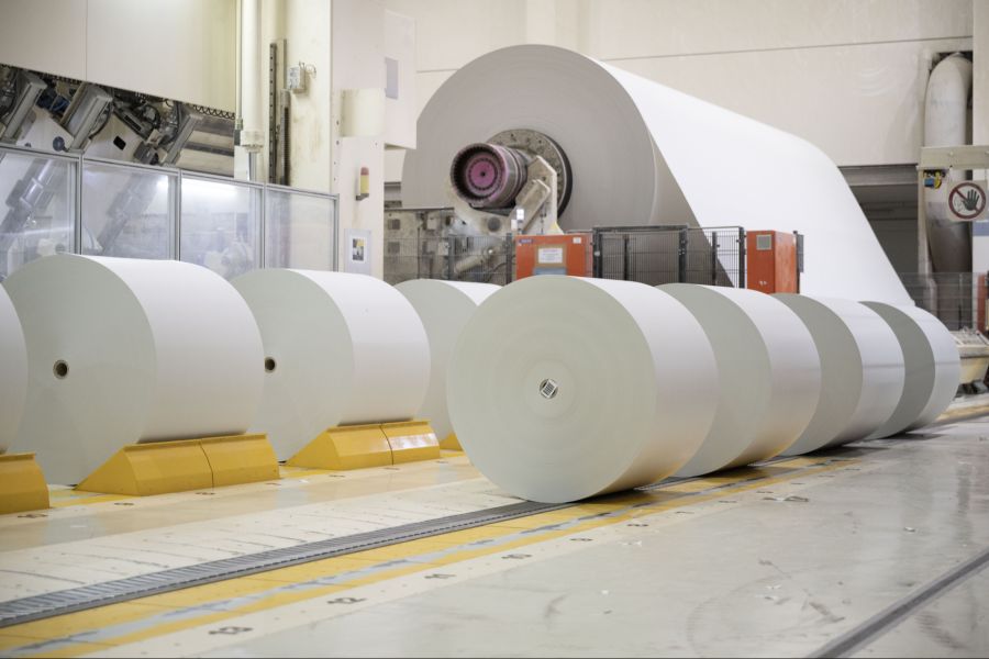 Hier sollen künftig Flaschen für Getränke, Kosmetikprodukte und Flüssiglebensmittel hergestellt werden – aus Papier.