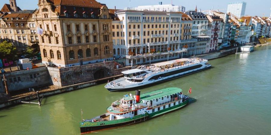 Baslerdybli auf dem Rhein