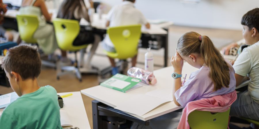 Die schrittweise Einführung des zweisprachigen Bildungsgangs an der Primarschule Vignettaz in Freiburg ist auch dank der Motivation des Lehrkörpers und der Schulleitung möglich. (Sym...