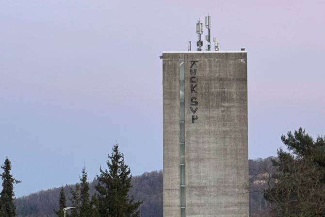 fuck svp schriftzug sissach