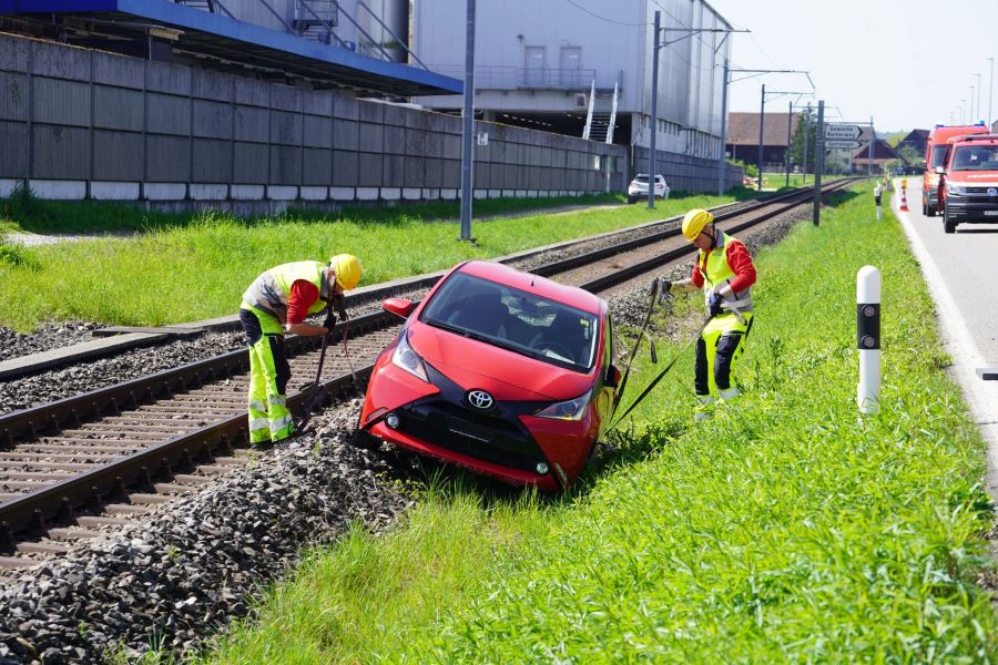 Am Fahrzeug entstand ein Sachschaden.