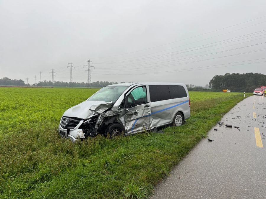 Eine weitere Person wurde leicht verletzt.