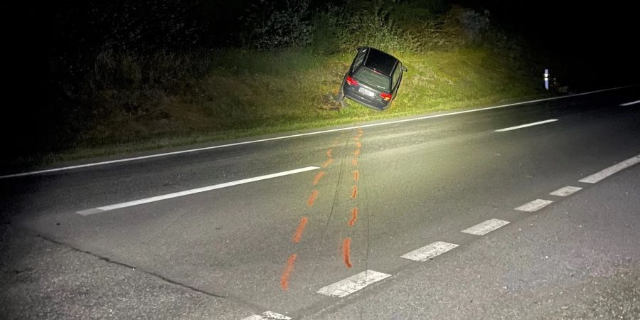 Bei Verkehrsunfall verletzt.