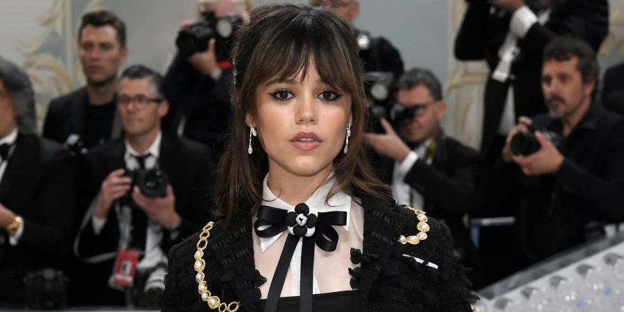 Jenna Ortega ist der Star der Netflix-Gruselserie «Wednesday». (Archivbild)