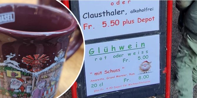 Glühwein Weihnachtsmarkt billig kritik