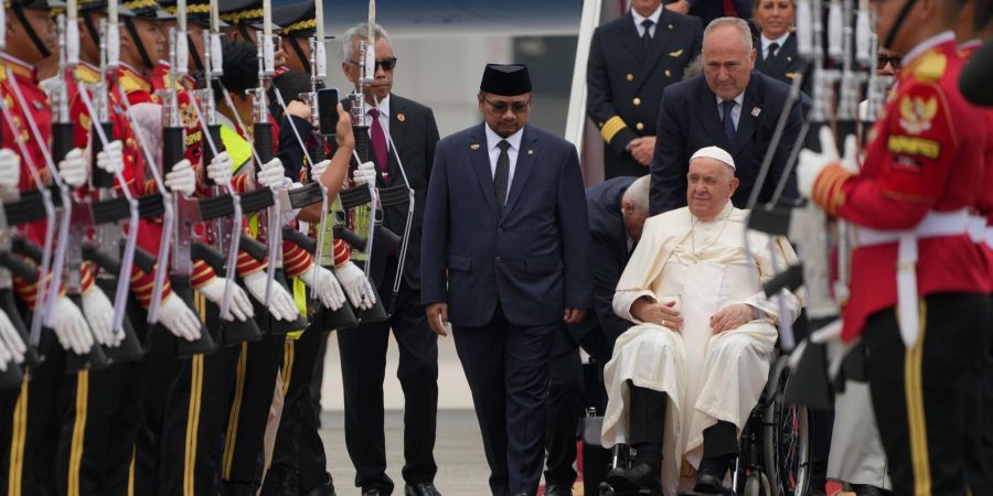 Papst Franziskus in Südostasien und Pazifikregion