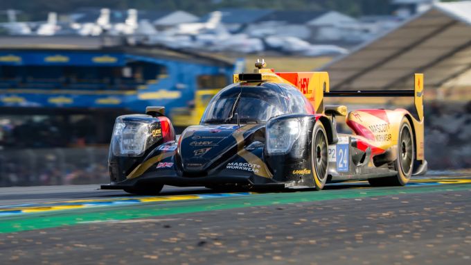 Fabio Scherer im Einsatz für Nielsen Racing bei den 24 Stunden von Le Mans. Fabio Scherer ELMS Nielsen