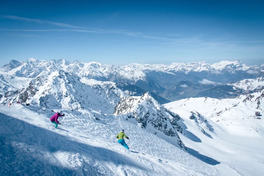 Skigebiet Les Quatre Vallées