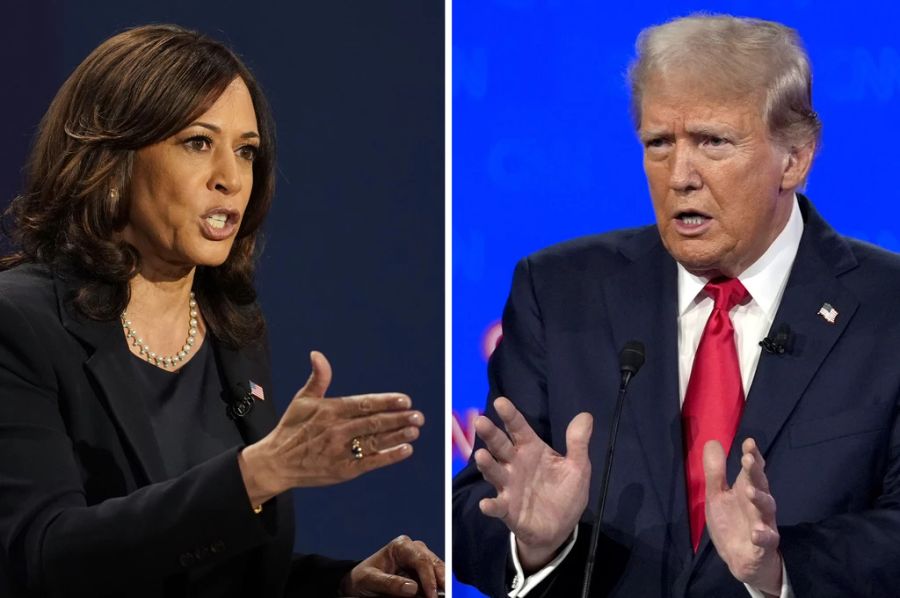 Heute Abend findet die grosse Debatte zwischen Kamala Harris und Donald Trump statt.