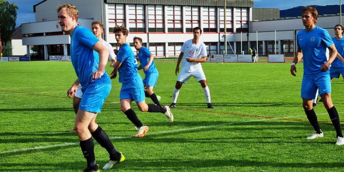 Der FC Küsnacht gewinnt gegen den Racing Club ZH