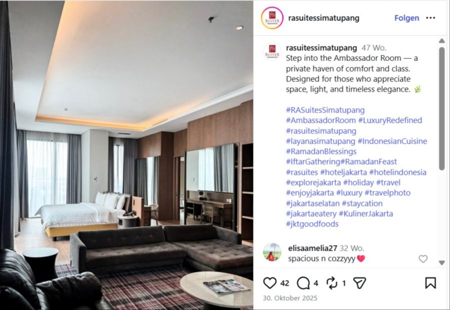 Rà Suites Simatupang (Indonesien).