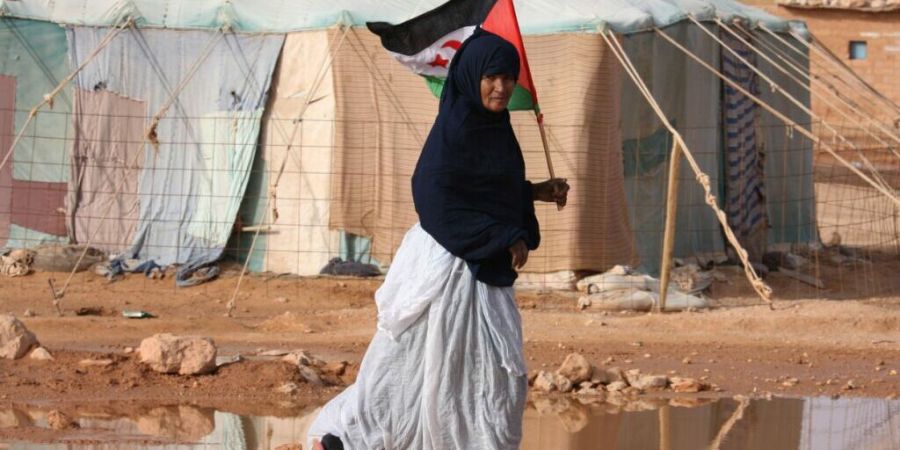 In einem Sahrawi-Flüchtlingslager an der Grenze zu Algerien. (Archivbild)