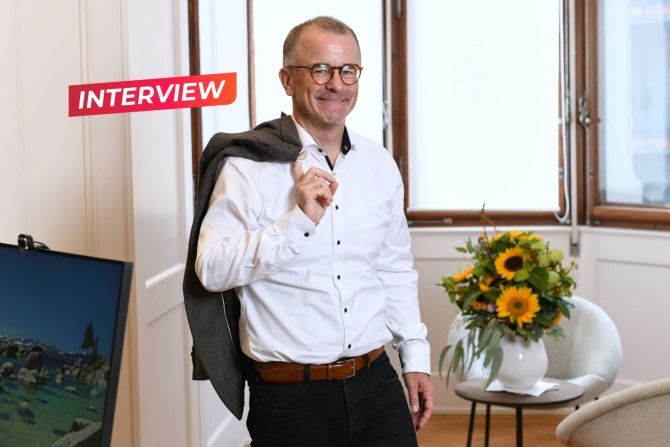 Raphael Golta im Stadthaus: Der neue Stadtpräsident setzt auf leise Töne und langen Atem.
