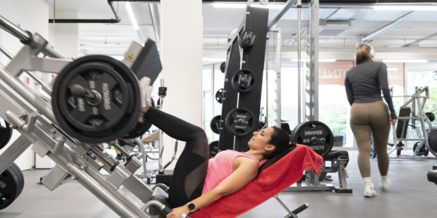 23 Prozent der Bevölkerung des Kantons St. Gallen sind gemäss einer Studie Mitglied in einem Fitnesscenter. (Archivbild)