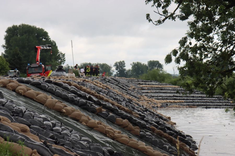 Hochwasser Bayern Niederalteich