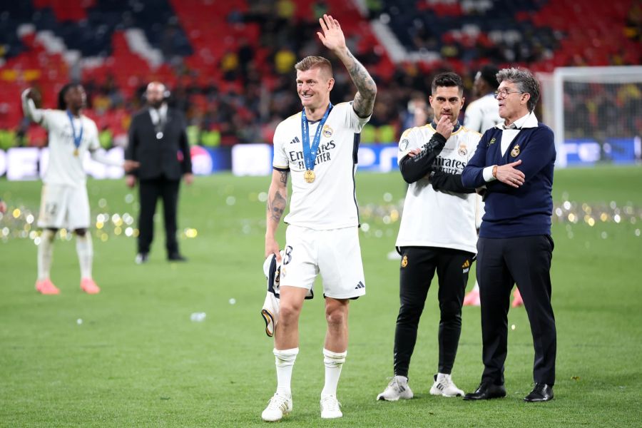 Toni Kroos verabschiedet sich mit dem CL-Sieg von Real Madrid.