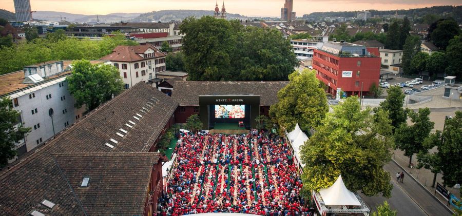 In der Wint-Arena verläuft die EM 2024 bisher ohne grosse Zwischenfälle.