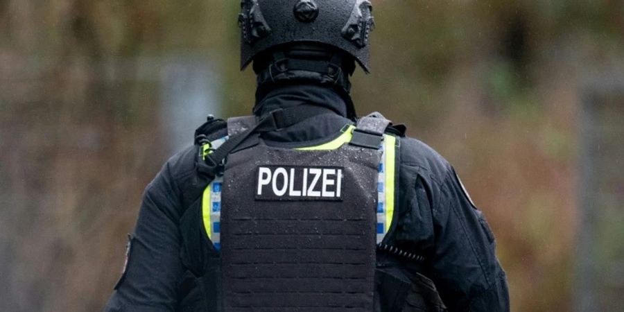 Mitglied von Spezialkräften der Polizei