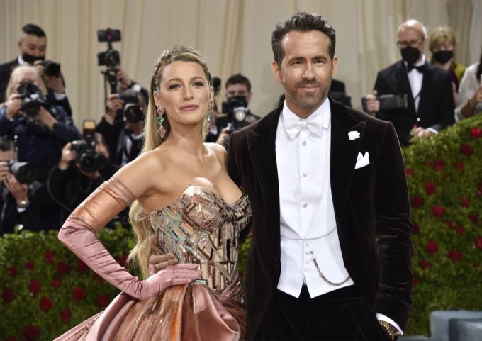 Ryan Reynolds mit seiner Ehefrau Blake Lively. ryan reynolds