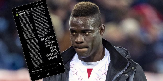 Nach Insta-Story - Verfahren gegen Balotelli und Constantin eingeleitet