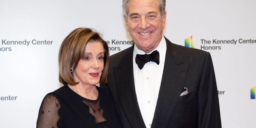 Die Sprecherin des Repräsentantenhauses, Nancy Pelosi, und ihr Ehemann Paul Pelosi.