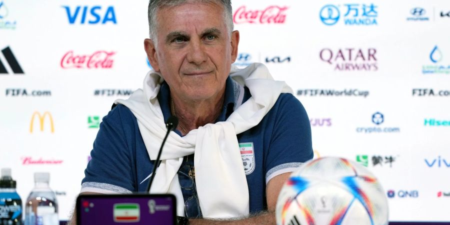 Carlos Queiroz ist der Trainer der Fussball-Nationalmannschaft Irans.