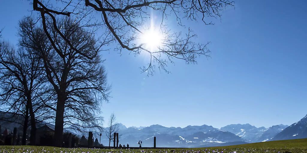 So warm ist es im Februar selten