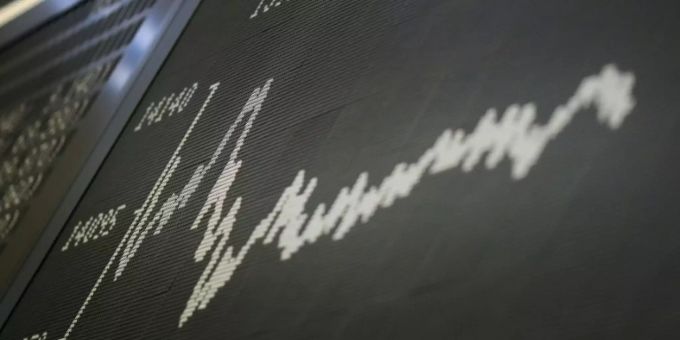 Dax-Kurve an der Frankfurter Börse. dow jones industrial average