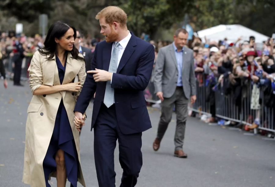 Prinz Harry und Meghan verliessen England im Jahr 2020.