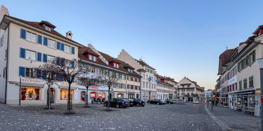 In der Altstadt der Gemeinde Sursee.