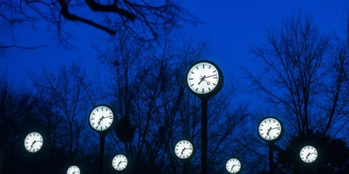 Die Uhren in Deutschland wurden eine Stunde vorgestellt Die Uhren in Deutschland wurden eine Stunde vorgestellt
