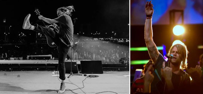 Sams Lieblings-Kirchenmusiker: Joel Houston von Hillsong United.